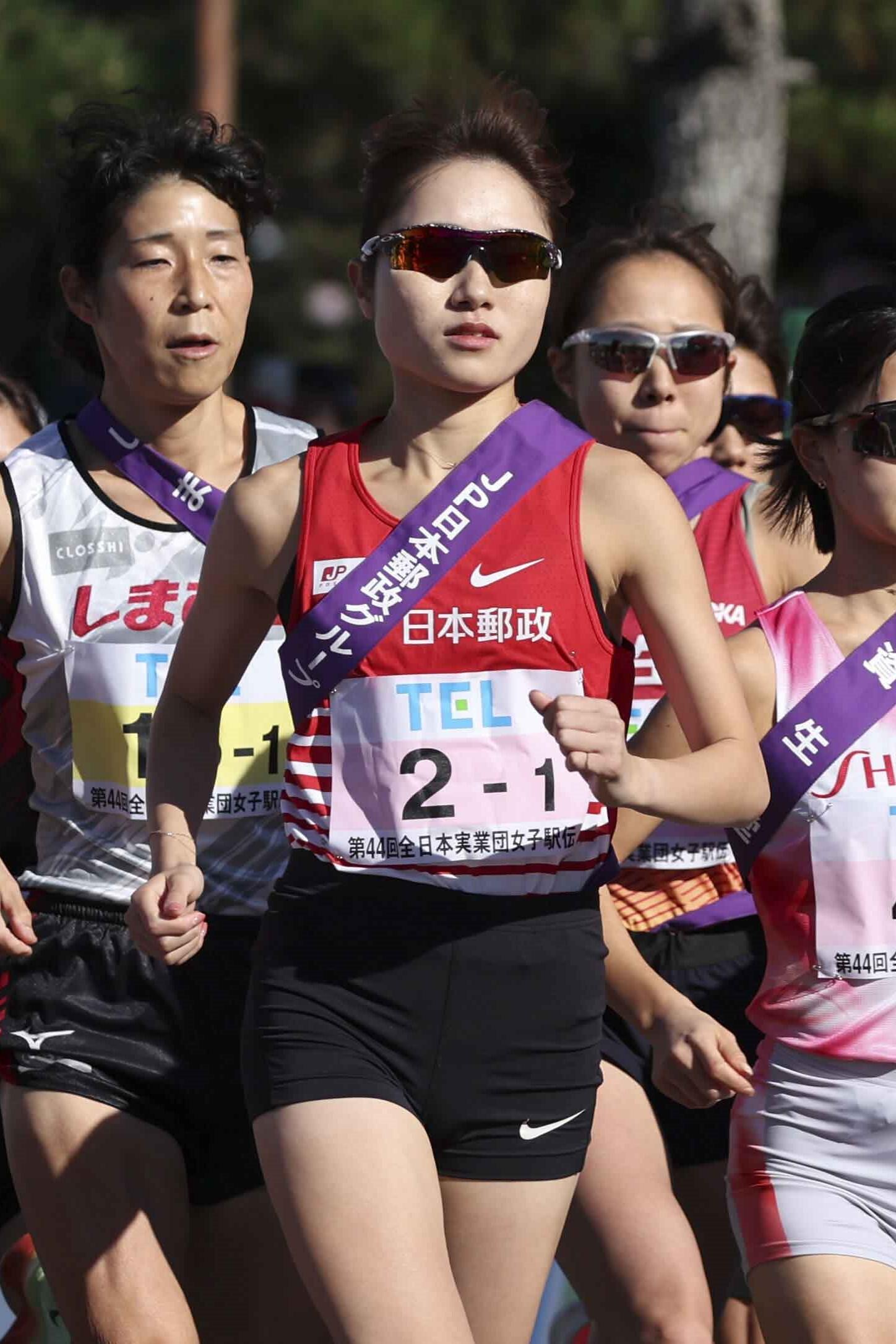 大会風景：1区 菅田 雅香選手